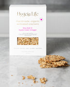 Organic Gluten-Free Activated Seeded Crackers | Salt & Vinegar